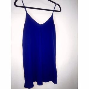 Blue Shift Dress (Tobi)