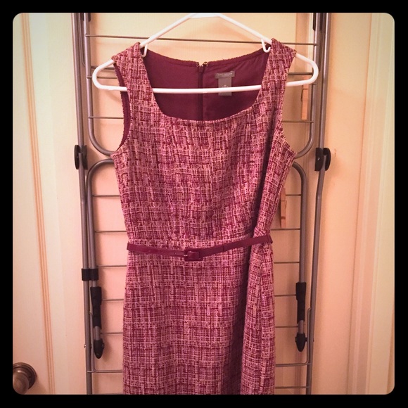 Ann Taylor Factory tweed dress 4P (petite)