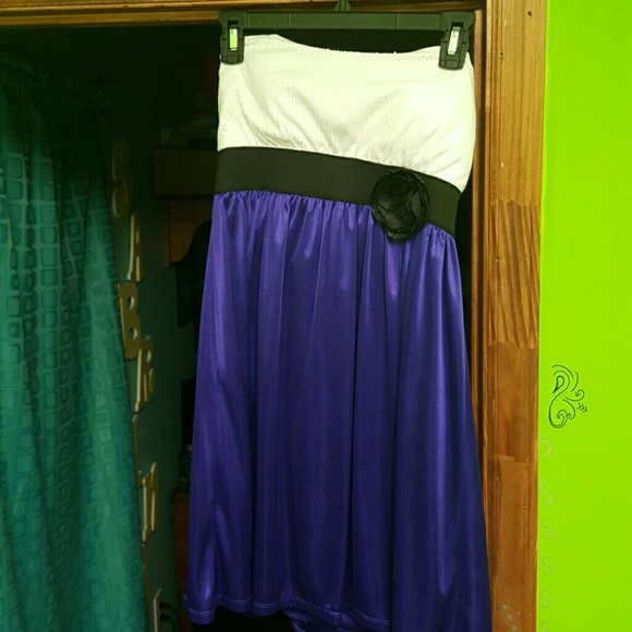 Strapless Short Formal Dress