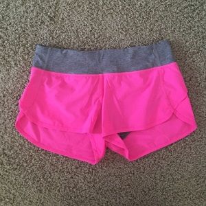 Lululemon speed shorts