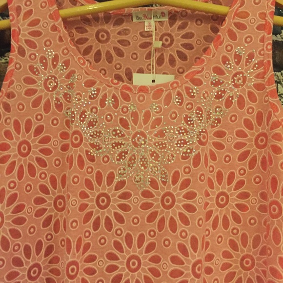 High-Low Tank in Pink - Picture 3 of 3