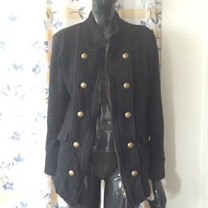 Military style cotton jacket