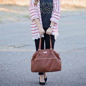 Lily Jade Camel Rosie Diaper Baby Bag