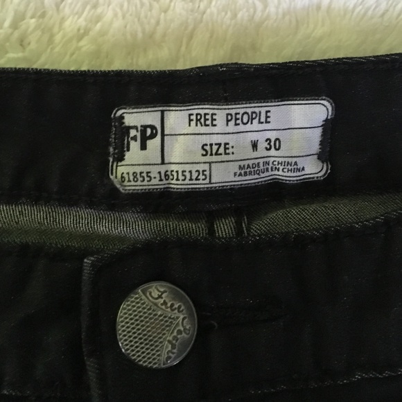 FREE PEOPLE BLACK JEANS