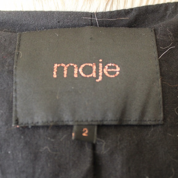 MAJE LEOPARD PRINT FUR COAT - Picture 4 of 4