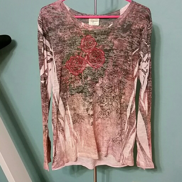 Long sleeve blouse