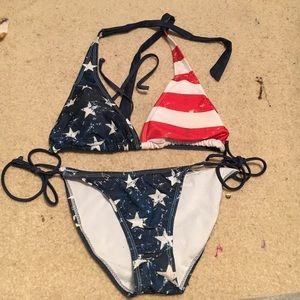 American Flag Bikini