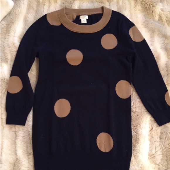 J. Crew Merino Wool Sweater in navy