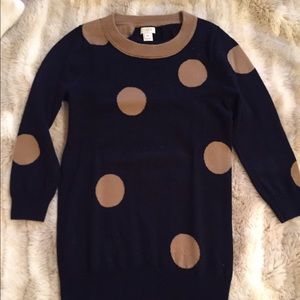 J. Crew Merino Wool Sweater in navy