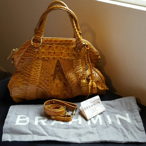 Brahmin Handbag with Crossbody Strap