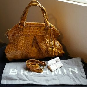 Brahmin Handbag with Crossbody Strap