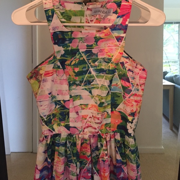 SOLD NWT Amanda Uprichard Dress - Picture 2 of 3