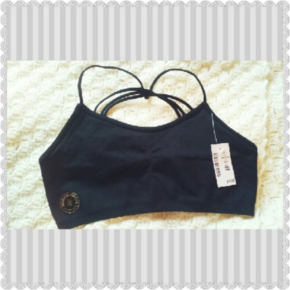 ◽Black Bralette