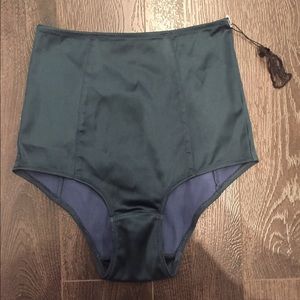 For Love & Lemons- Luxe Satin High Waist Panty