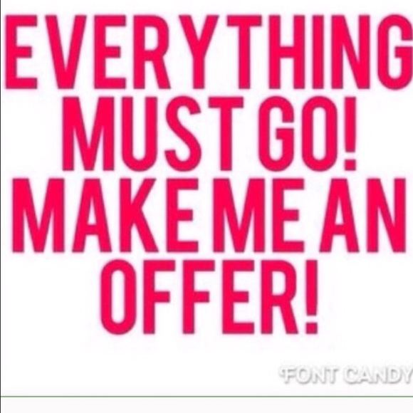 All things must go! Make an offer! Bundle today
