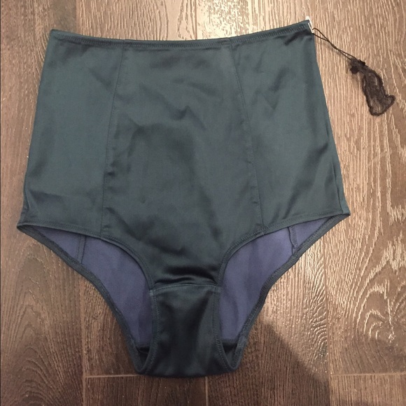 For Love & Lemons- Luxe Satin High Waist Panty.