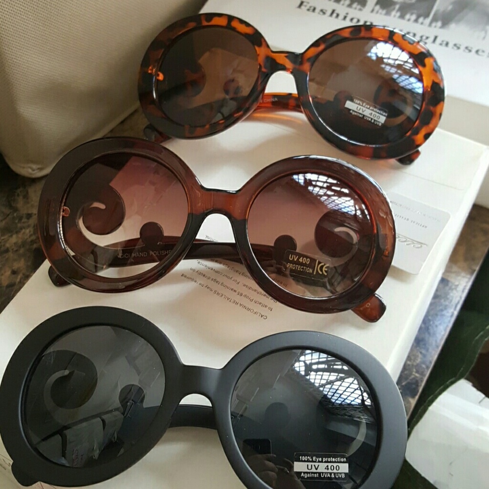 Swirl sunglasses women vintage - Picture 2 of 4