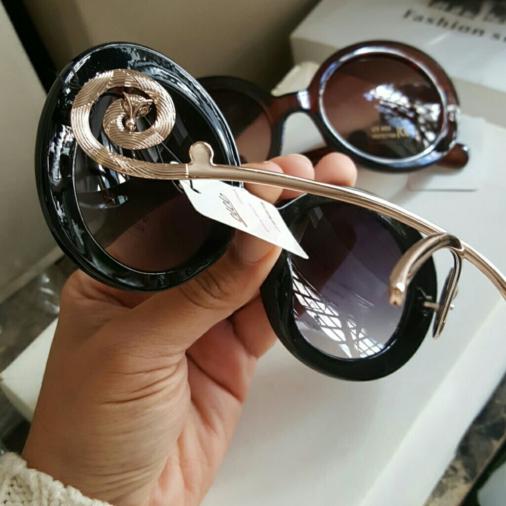 Swirl sunglasses women vintage - Picture 4 of 4