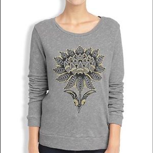 Lucky Brand Pullover Lotus Sweatshirt