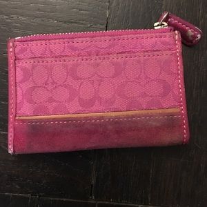 Authentic Coach change purse