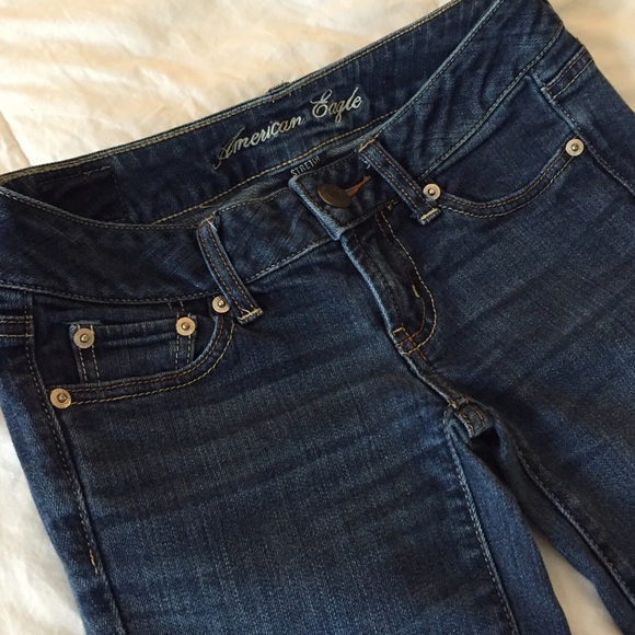 American Eagle Favorite Boyfriend Jeans 00 Long