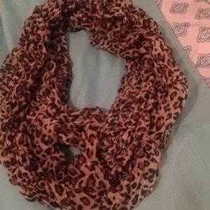 Cheetah scarf