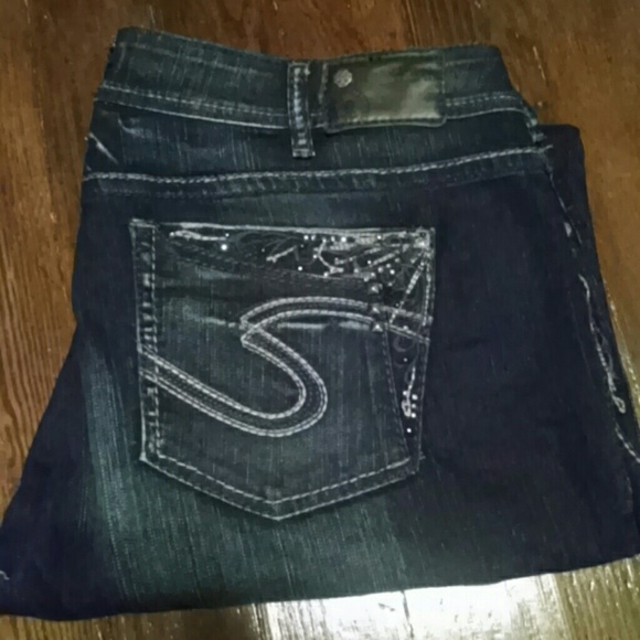 Silver Suki size 20/35 inseam