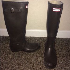 Brown Hunter Boots 7