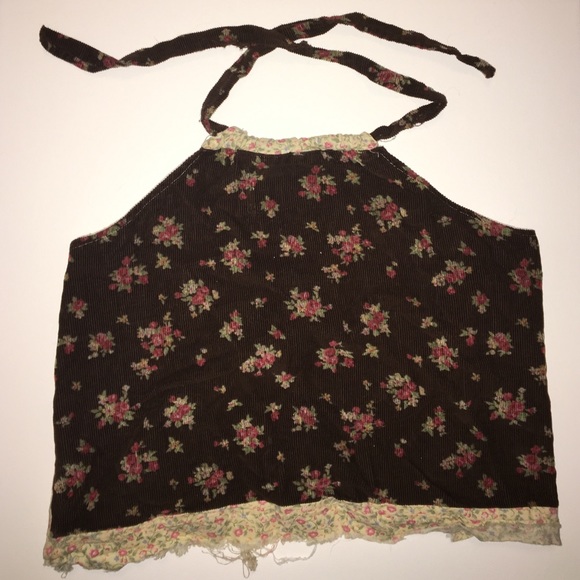 Floral Bohemian Crop Top