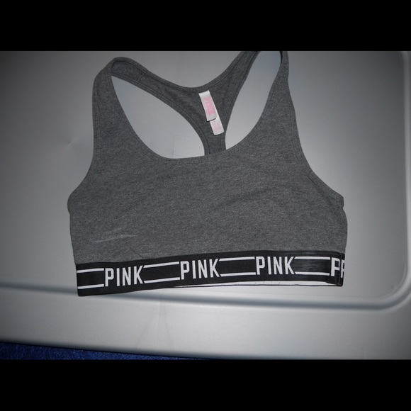 Pink Sports Bra