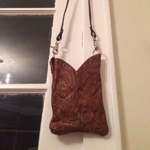 Cowboy boot purse