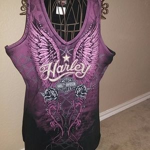 Harley Davidson tank