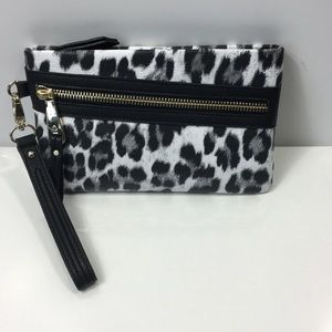 Jennifer Lopez Leopard Wristlet NWOT