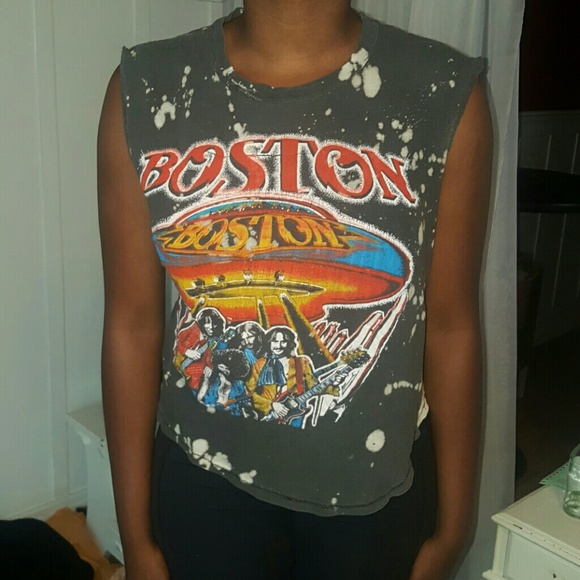 SOLD!!!!Awesome Boston muscle tee - Picture 3 of 4
