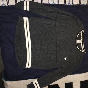 Marl Gray PINK Crew Neck