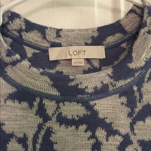 LOFT ivy jacquard sweatshirt - Picture 4 of 4