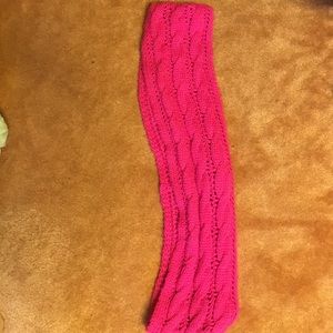 Pink Infinity Scarf