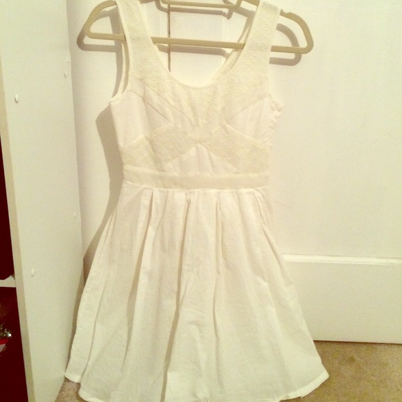 Short White American Eagle Dress