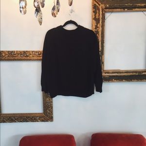 Black sweater