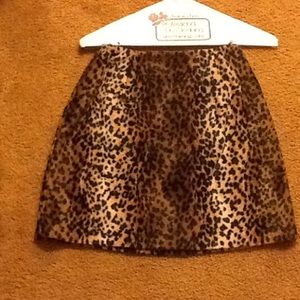 Mini skirt-waist is 24 inches