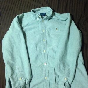 Long sleeve authentic Polo button up