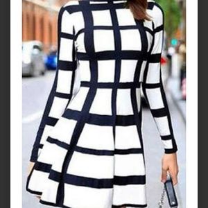 Sexy plaid dress