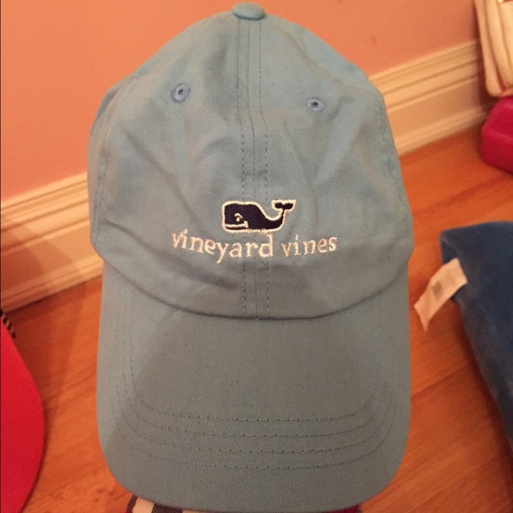 Light blue vineyard vines baseball cap
