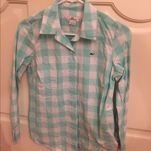 Vineyard vines large gingham button down