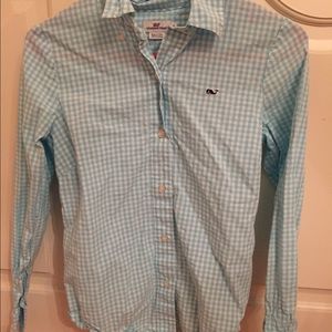 Vineyard vines small gingham button down