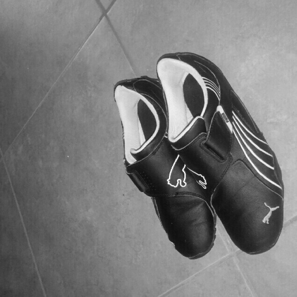 Black And White Puma Strap Ons Black And White Puma Strap Ons