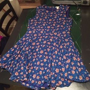 H&M // Floral Fit & Flare Dress // 14