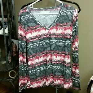 Long sleeve blouse