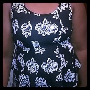 Stylish,  sleeveless blouse