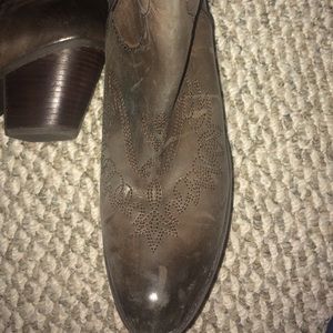 Boots Shoes Size B Black Leather Giovanna Boots Shoes Size B Black Leather Giovanna